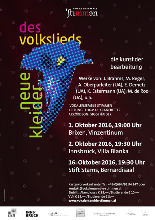 Plakat "Des Volkslied neue Kleider"